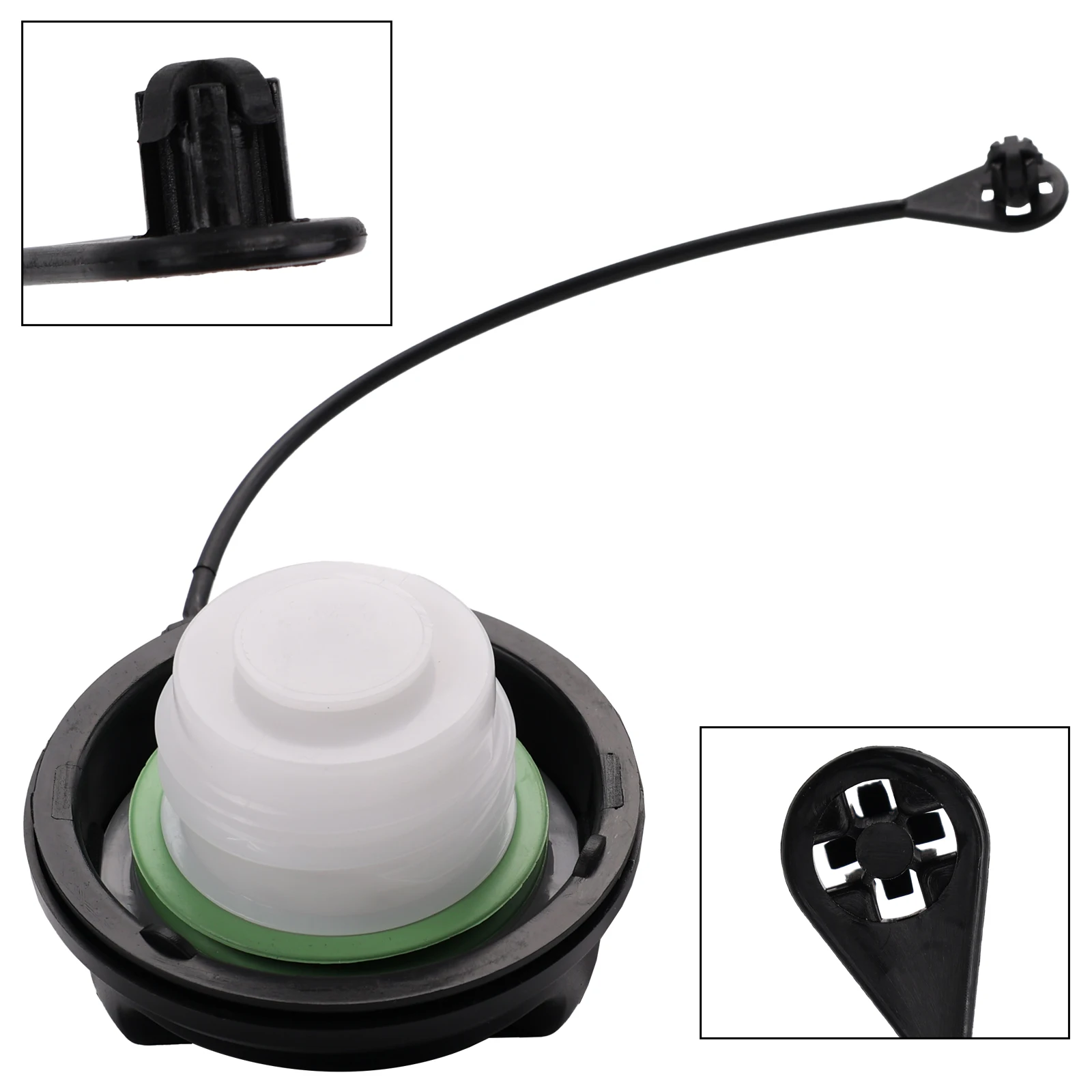 ALLREY For Chevrolet Opel Cruze 2011-2012 Colorado 2004-2011 Trailblazer 2005-2009 Plastic Fuel Tank Gas Cover Cap OE 13228892