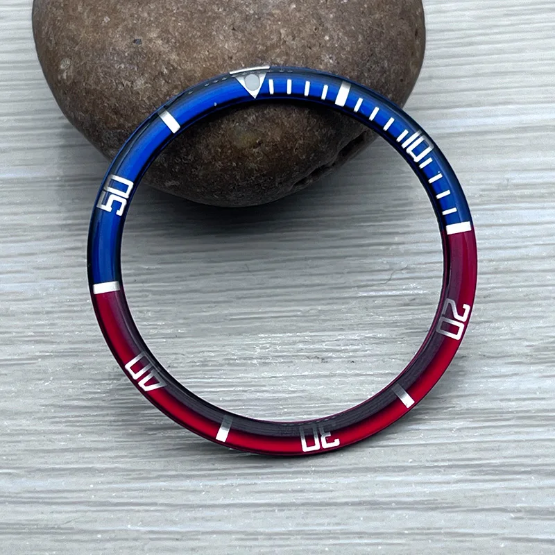 Premium Resin Metal Watch Bezel Insert