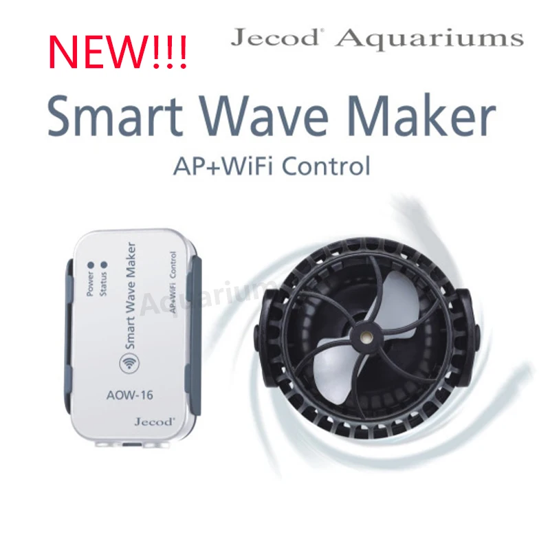 

Jebao 2022 New AOW Series Wave Pump Aquarium Water Pump Filter 12V 24V 6W 12W 23W 35W Fish Tank Ultra Quiet Operation Pump