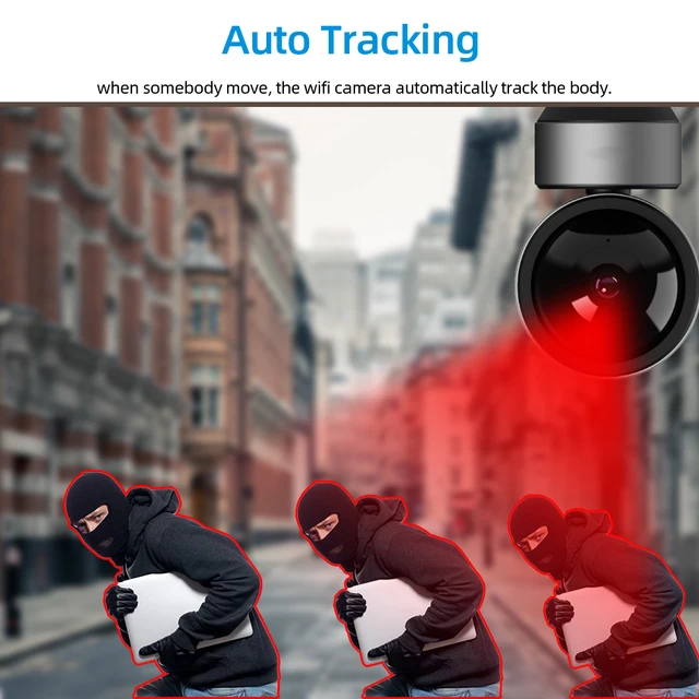 Smart Life 5MP IP WiFi Camera Surveillance Security Baby Monitor Automatic Human Tracking Cam Two Way Audio Indoor Video Camera - Image 4