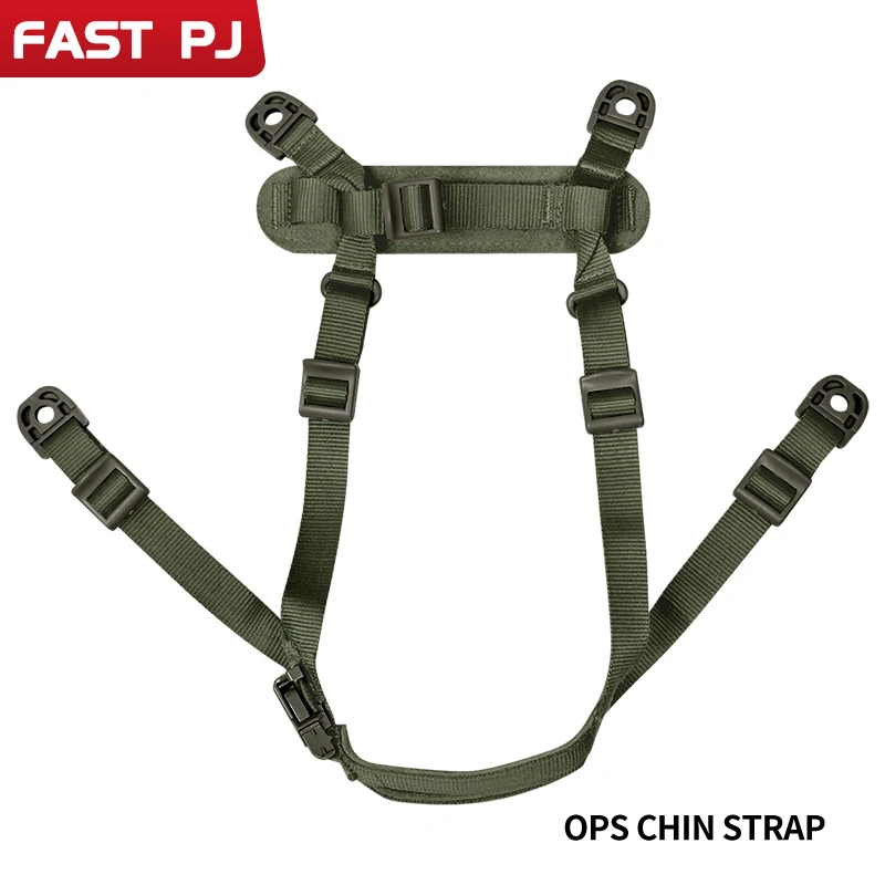 MICH/ACH AF PASGT/M88 Helmet Conversion Suspension 4Point System Ballistic Helmet Chin Strap