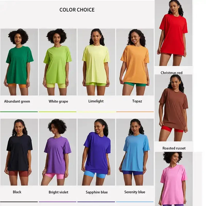 SHINBENE Super Cloud Sports Shirts Crew Neck Casual Workout T-shirts Short Sleeve Shirts Activewear for Women