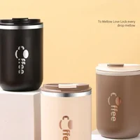 500ml Thermos Coffee Cups Stainless Steel Thermal Leak-Proof Thermos Bottle Water Mugs Vacuum Flasks Portable Insulated Bottles 5
