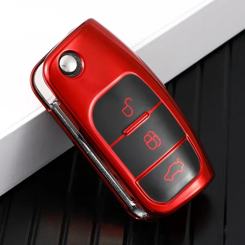 Enhanced Auto Shell TPU Car Key Cover