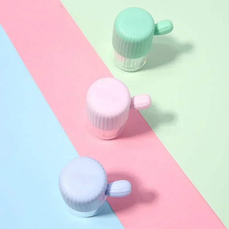콘택트 렌즈 클리너, Lala 렌즈 클리너, 콘택트 렌즈 케이스 수동 회전