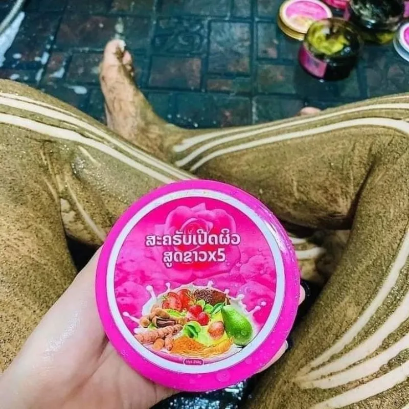 Kem Tẩy Trắng Cơ Thể Th&aacute;i Lan, Kem Tẩy Cơ Thể L&agrave;m Sạch Giữ Ẩm Mịn L&agrave;m Trắng 350ml