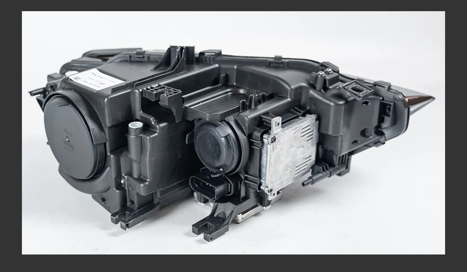 AKD رئيس مصباح لأودي A5 A5L LED المصباح 2008-2016 المصابيح الأمامية A5 DRL بدوره إشارة عالية شعاع الملاك العين العارض عدسة