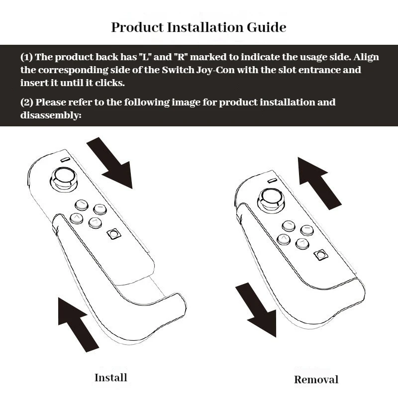 Ergonomic Non-Slip Handheld Gaming Grip