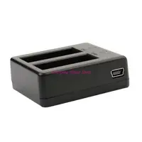 Double Slot Battery for EKEN J4000/H9R Camera Compact and Efficient 77JC - Image 5