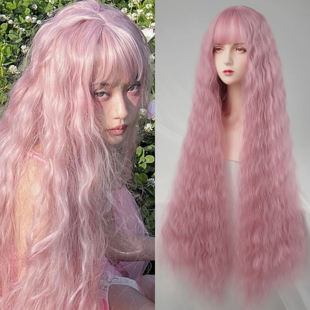 Cherry Blossom Pink Highlight Wig yv31093