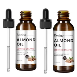 30ml Natural Organic Almond Oil for Anti - Wrinkle & Relaxing Skin Care (2 pieces)