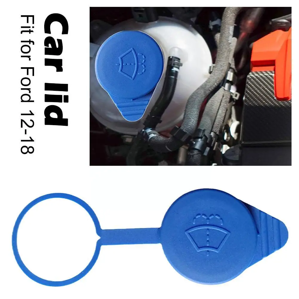2 Pezzi Tergicristallo Coperchio Serbatoio Acqua Parabrezza Rondella Tappo Serbatoio Per FORD FOCUS MK3 2012-2018