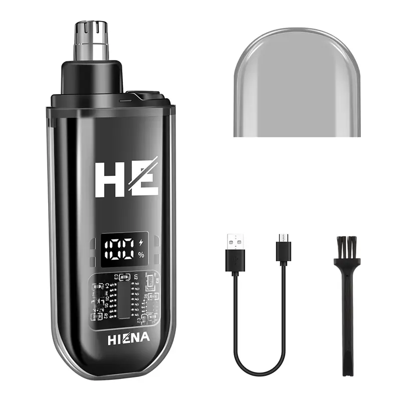 HIENA home-appliance nose hair trimmer personal care appliances Trimmer for nose Nose hair trimmer cut hairs nose or ear cutter - Image 7