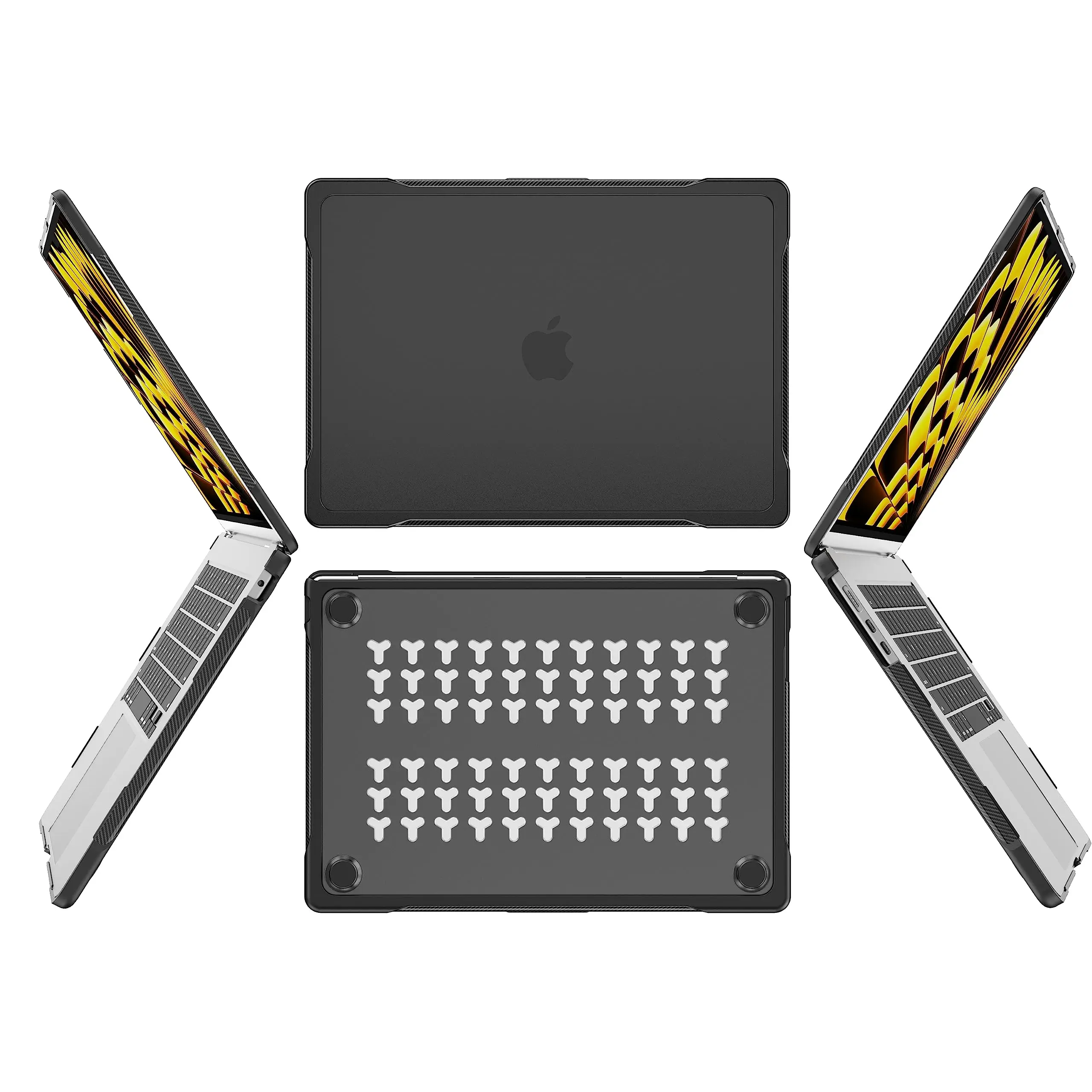 Custodia Per Laptop Per Macbook Pro 16 A2991 A2780 M1 M2 Chip Air 13 2023 M3 Pro 14 A2992 Per Macbook Pro 14 Case 2023 Air 15.3 A2941