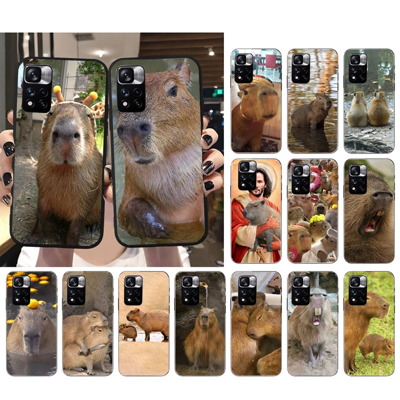 Custodia Per Telefono Capybara Per Xiaomi Redmi Note 12 Pro 11S 11 10 Pro 10S 12R 12S 12 Proplus Redmi 10 9C