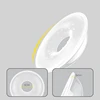 Breast Shells Breastmilk Catcher Breastfeeding Mom Nursing Cup Portable Milk Saver Wearable Overflow Milk Collector 2Pcs 2