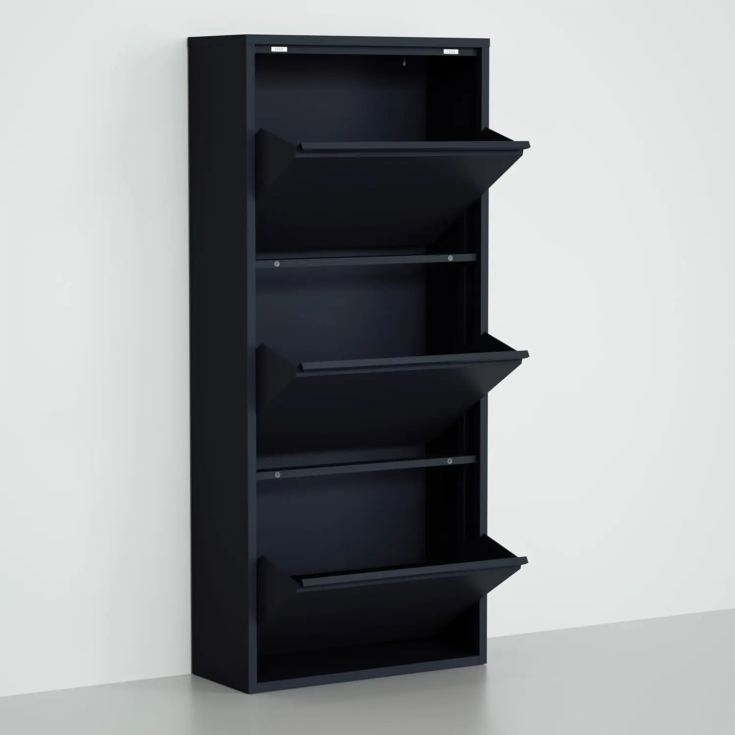 Shoe Cabinet, Shoe Rack, Organizer, Drawers-Indoor and Outdoor-Metal Rack Metal Cabinet Long Life
