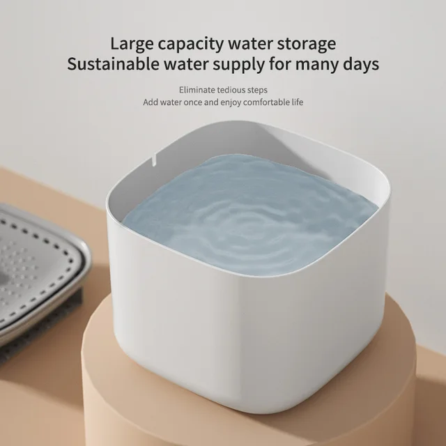 3L Cat Water Fountain Auto Recirculate 4