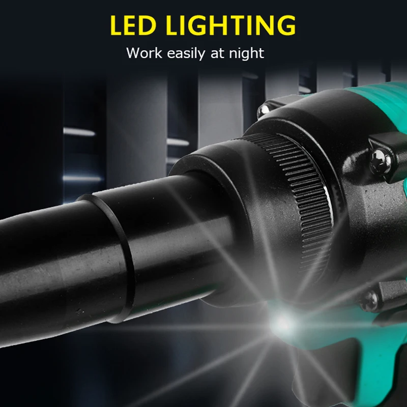 Brushless Electric Rivet Gun Cordless Rivet Nut Gun Drill Insert Automatic Riveting Tool For Makita Battery / Dayi battery 5