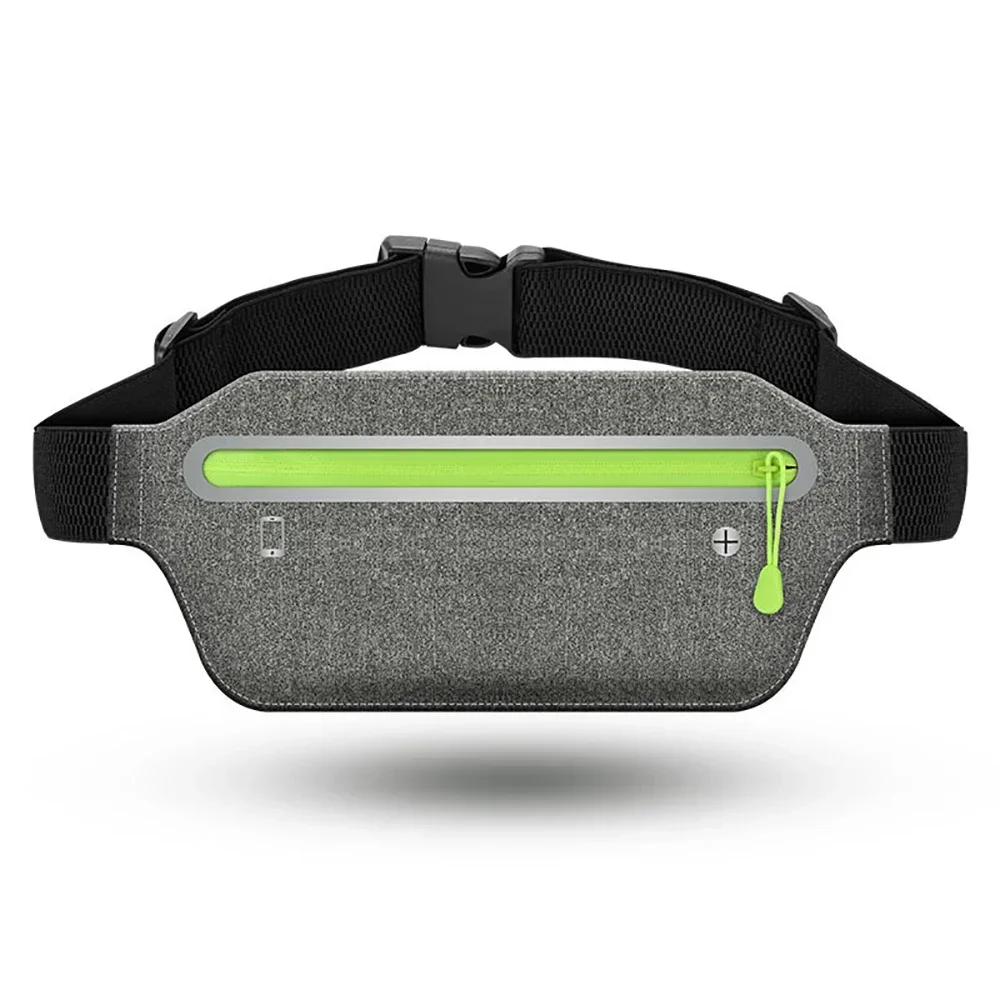 Outdoor Running Fitness Ultra-thin Mobile Phone Waist Bag Elastic Sports Waterproof Close-fitting Mobile Phone Bag Coin Purse