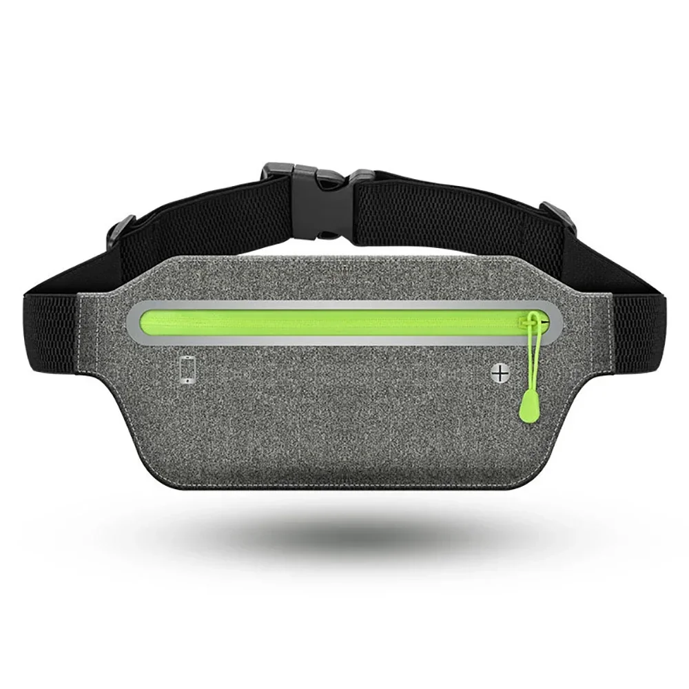 Waist Bag Outdoor Running Fitness Ultra-thin Mobile Phone Waist Bag Elastic Sports Waterproof Close-fitting Mobile Phone Bag Coin Purse