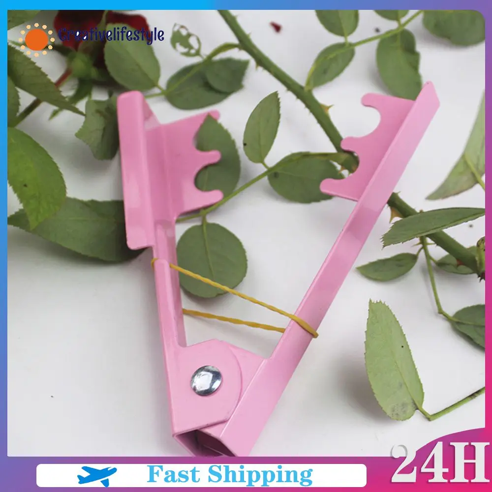 

Durable Florist Flower Rose Cut Tool Thorn Stem Leaf Stripper Rose Plier Removing Burrs Garden Tool
