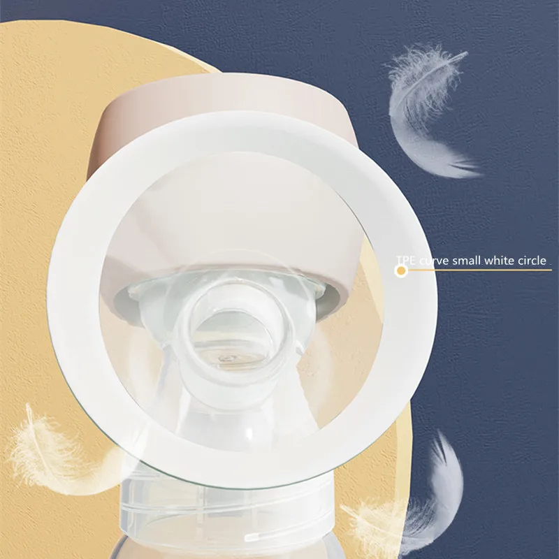 Electric breast pump intelligent all-in-one automatic breast pump breast massager silent breast pump breast milk milking bottle 6