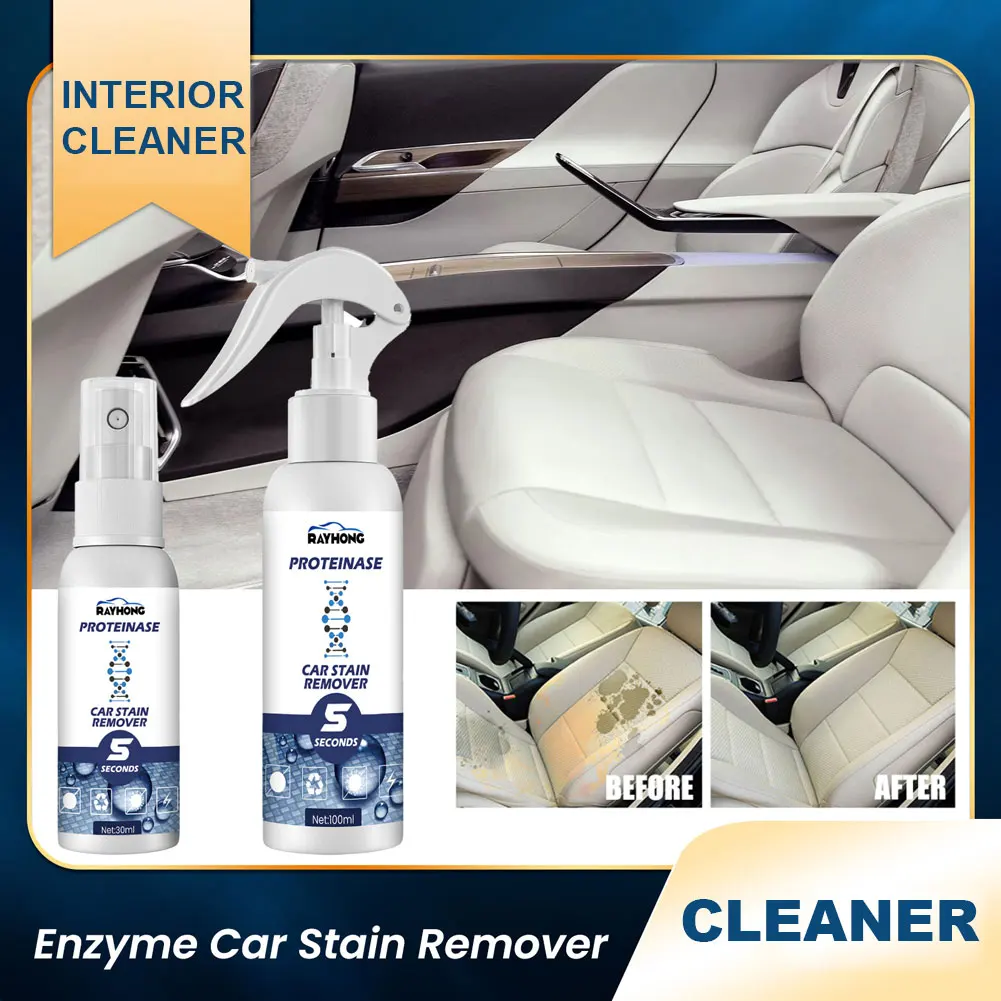 CarInteriorCleaningAgentMultipurposePowerfulStainRemovingFoam