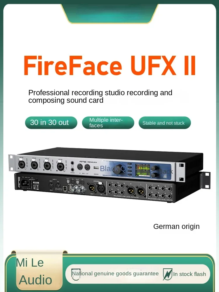 Fireface Ufx2 Rme Ufx Ii Registrazione E Miscelazione Usb Scheda Audio Esterna Professionale In Stock