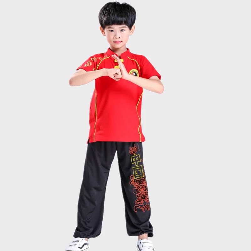 

Children's Martial Arts Set, Pure Cotton Short Sleeved Training Set, Boys and Girls Training Set