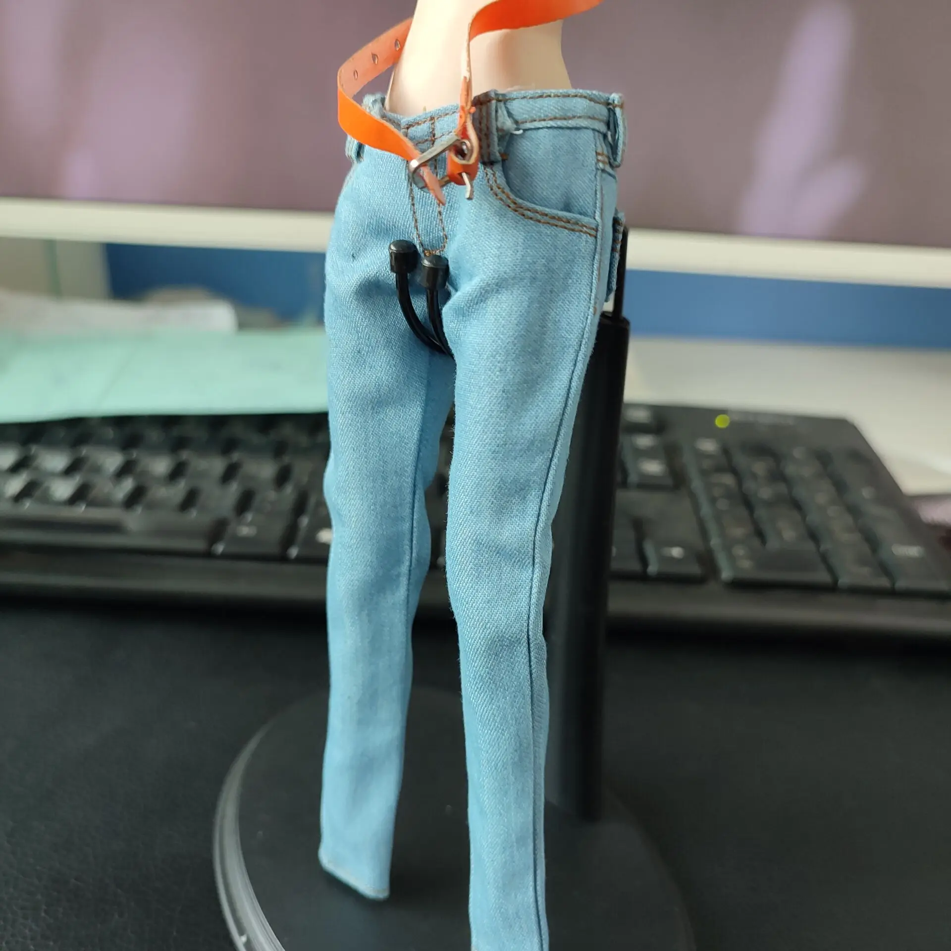 1/6 Scale Women's Clothes Annex Female skinny Jeans Tight CF001 A/B/C for  12 Inch PH Doll Jiaoudol BodyAction Figure Accessories