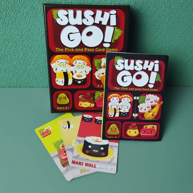 Sushi Go Party! - Le jeu de cartes Pick & Pass Deluxe, plaisir familial multicolore, parfait pour les fêtes et le divertissement à domicile 4