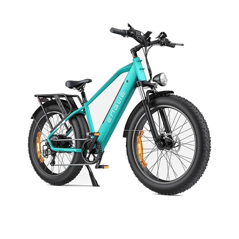 Bici elettrica Engwe E26 Pneumatici grassi da 26 pollici Alto passo o step-Thru 250W 48V 16Ah 768Wh Doppia sospensione SUV fuoristrada E-bike - immagine 2