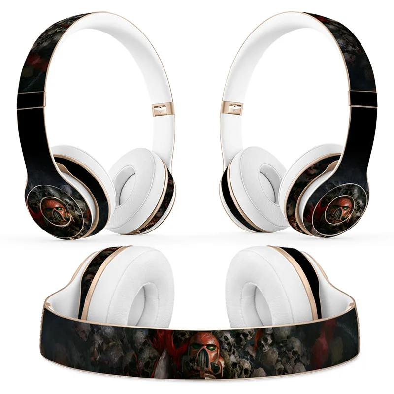 Marvel Iron man Spiderman Headphone Sticker skin for Beats Solo 2 Wireless Headphone skin sticker For solo2 solo3 vinyl sticker 