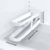 1Pc Automatic Scrolling Egg Rack Holder Storage Box Egg Basket Container Organizer Rolldown Refrigerator Egg Dispenser for Kitch 6