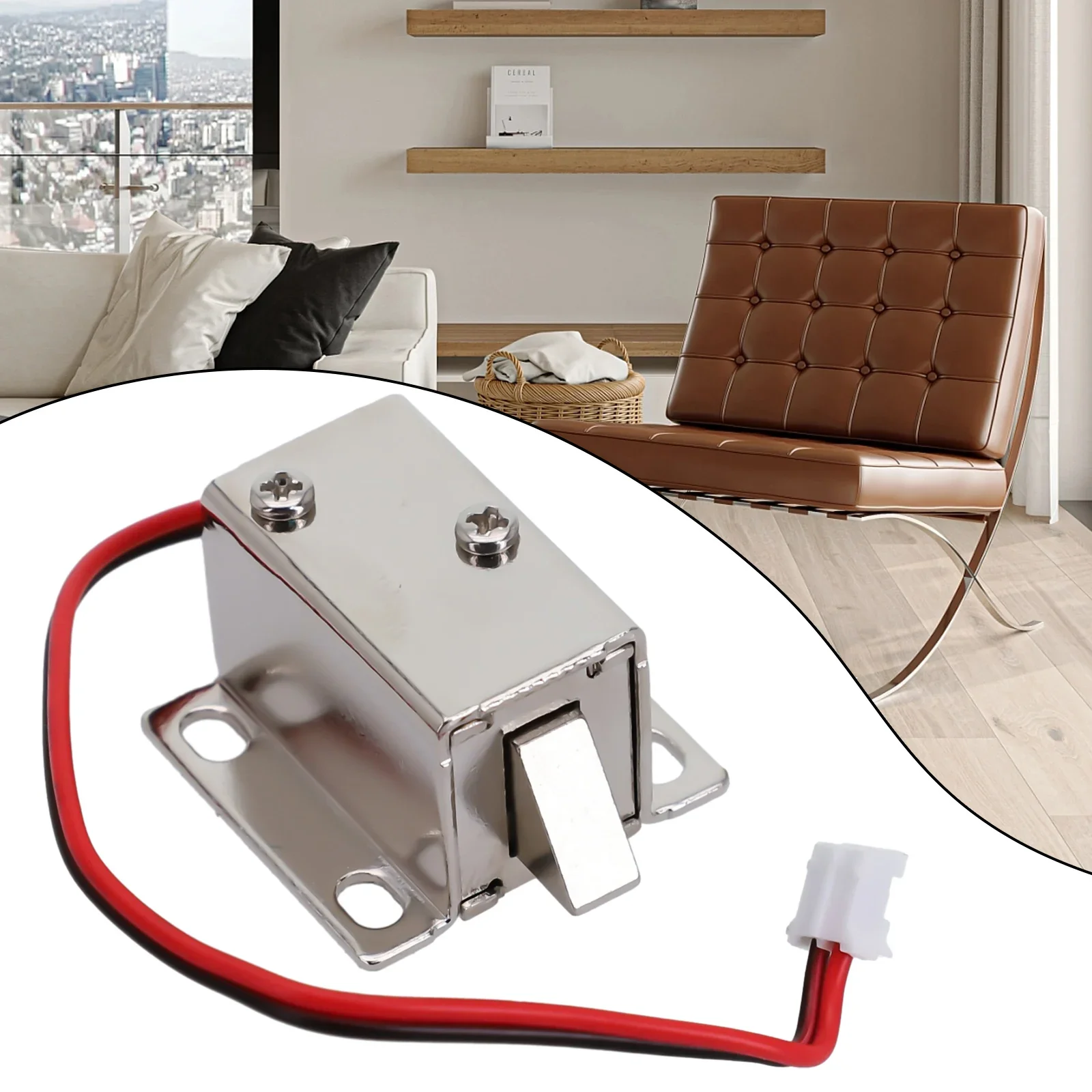 

New Latch Lock 12V Electro-magnet Catch Door Electric Lock Electronic Latch Lock High Quality Electronic Latch Lock