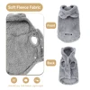Soft Fleece Pet Dog Clothes Cute Hoodie Coat For Small Medium Dogs Cats Autumn Winter Puppy Hooded Jacket Sweater Pug Apparel 3