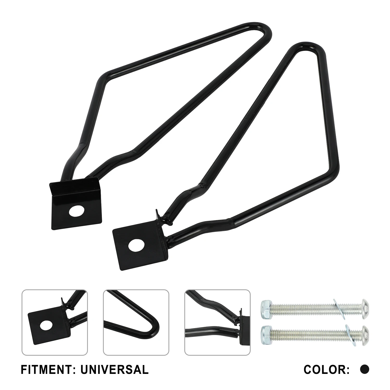 Universal Motorcycle Saddlebag Mount Bracket