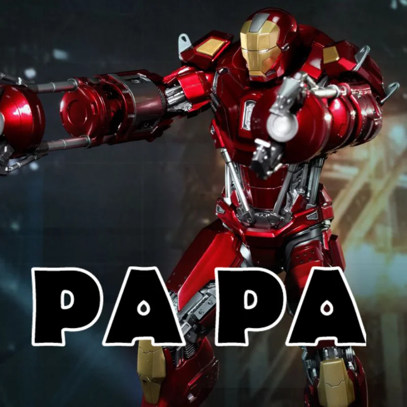 

HOTTOYS HT PPS002 Iron Man 3 MK35 Red Snapper 1:6 Red Snapper Hand Puppet Model Movable Dolls Hobby Collection