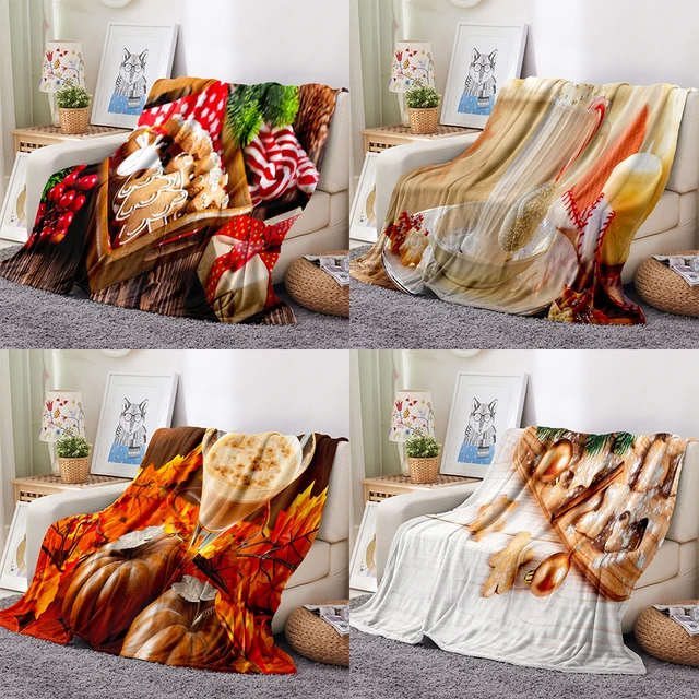 Milk Biscuit Blanket Flannel Spring and Autumn Christmas Tree Star  Breathable Warm Blanket Bed Sofa Plush Quilt Warm Blanket - AliExpress