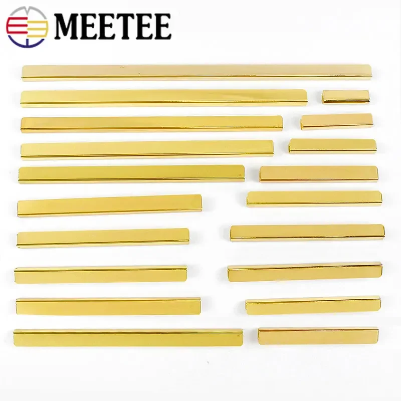 

10/20Pcs 3-25cm Metal Side Clip Buckle Handbags Strip Screws Edges Protector Clasp Bag Decoration Clips Buckles Accessories