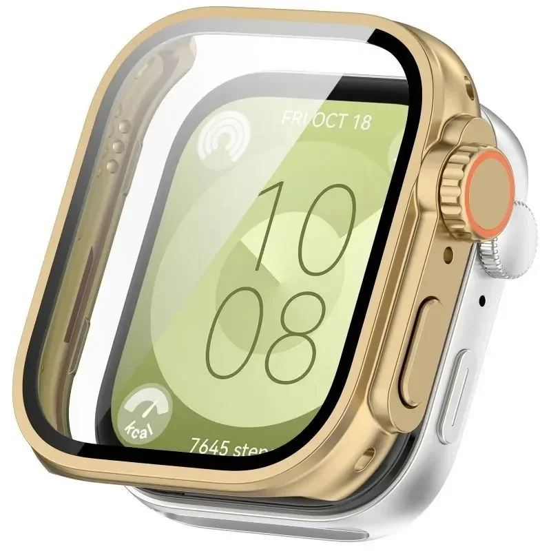 Ultra Case for Huawei Watch Fit - Enhanced Tempered Glass Screen Protector