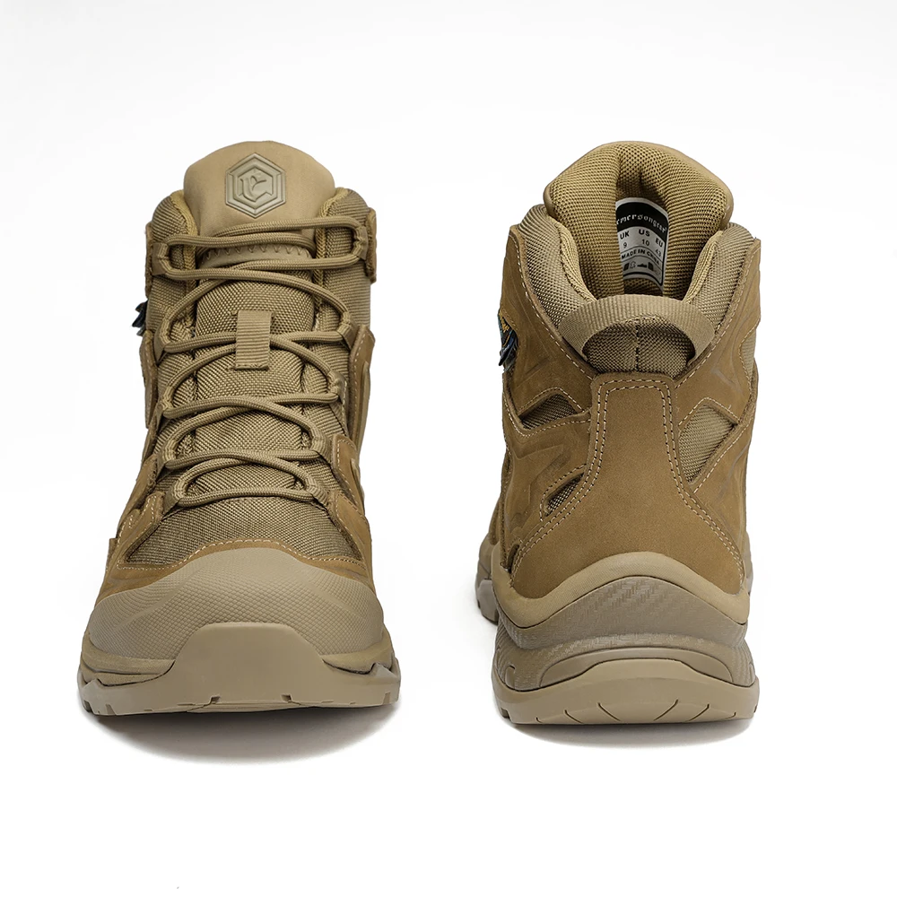 Emersongear Blue Label Walker Tactical Boots Combat Shoes Waterproof Airsoft Hunting Camping Outdoor Hiking Training Suede Nylon