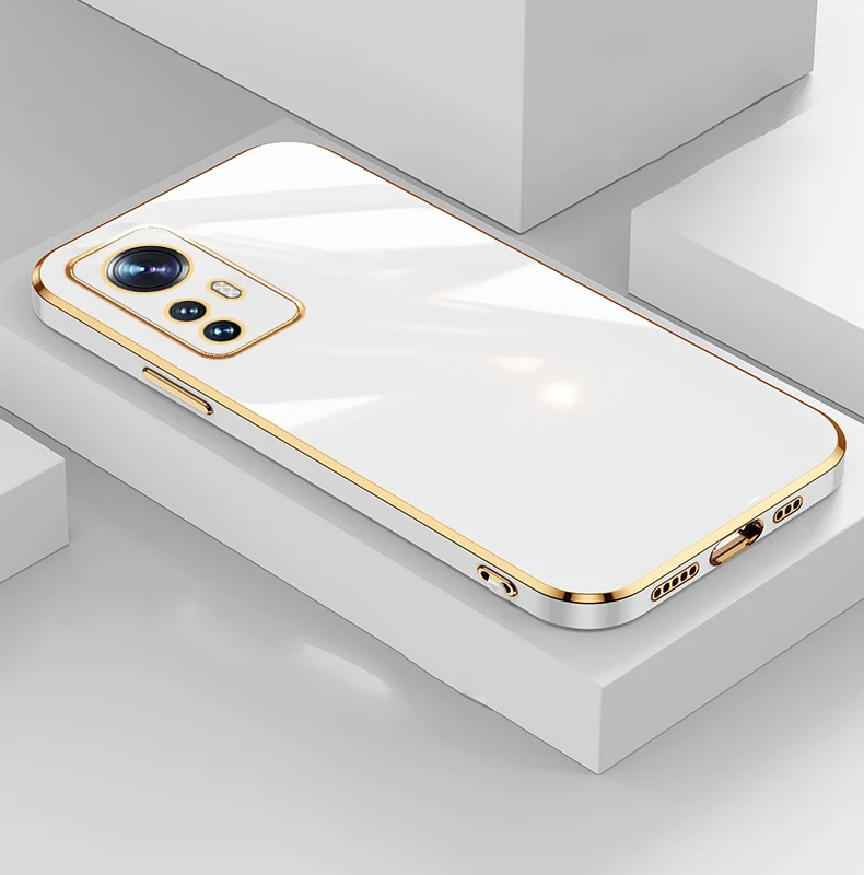 Luxus bevonatú telefontok Xiaomi 12 Lite szilikon borításhoz Xiaomi Mi 12 s 12x 12t Pro 13 12 11 Lite 5G NE védőtokhoz_voghion.com
