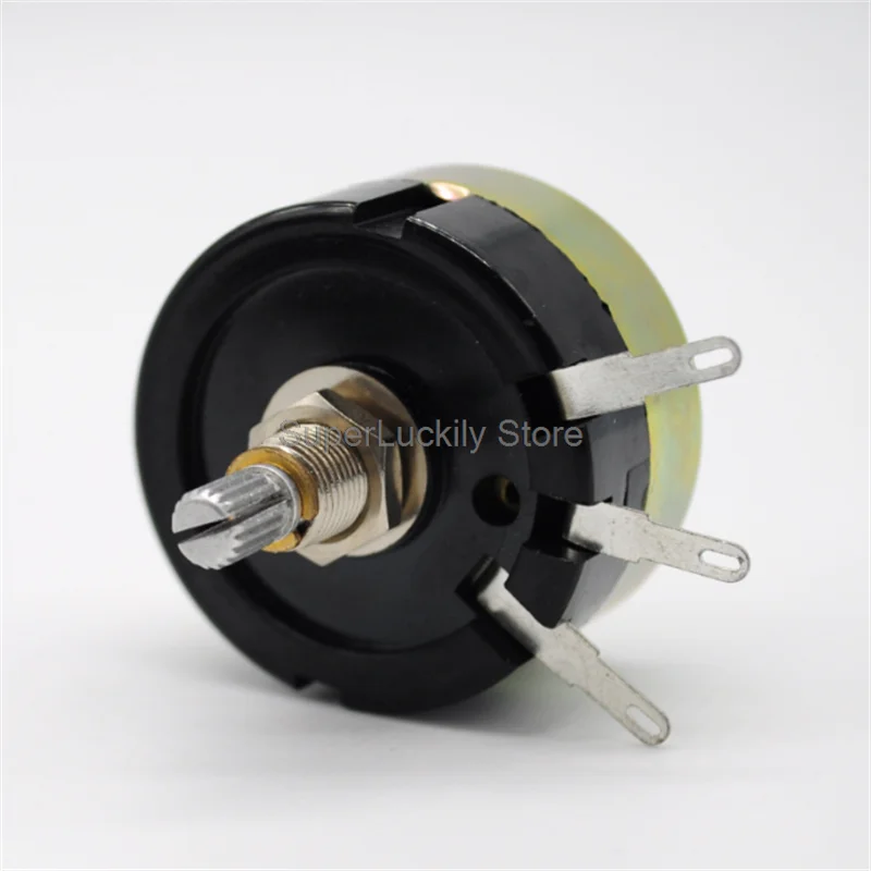 WX200 high power 15W single-turn double-wire wound potentiometer 8 ohm 8&Omega; shaft length 15MM audio attenuator linear potentiometer rotary potentiometer trimmer potentiometer adjustable resistor electronic components