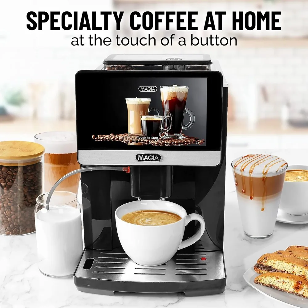 Fully Automatic Espresso Machine With Grinder - 19 Customizable Coffee Options - Auto-Cleaning For Easy Maintenance 4