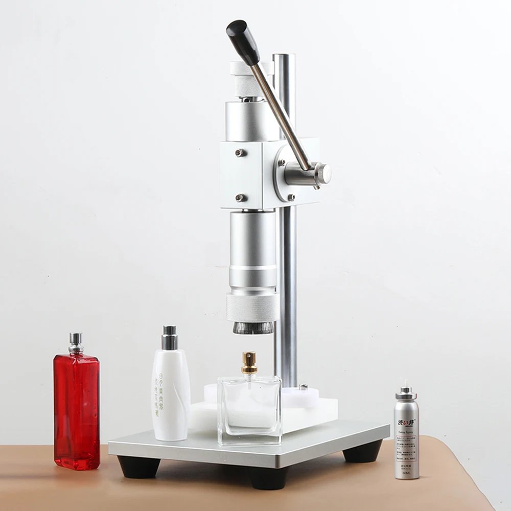 Manual Perfume Bottle Sealing Crimping Machine Perfume Crimper Capper