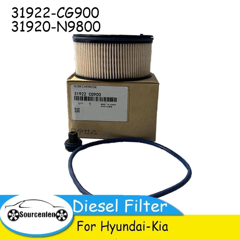 31922-CG900 31920-N9800 31922CG900 31920N9800 Car Accsesories Diesel Filter for Hyundai-Kia Fuel Filter