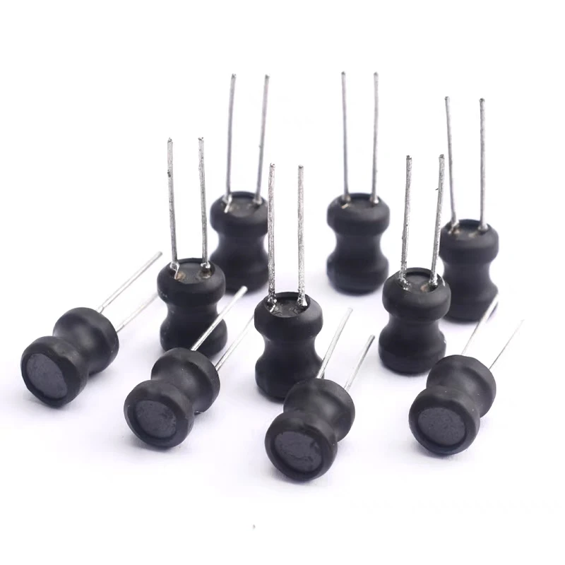 10Pcs 8*10mm DIP 0810 Power Inductor 1UH 2.2UH 3.3U 4.7UH 15UH 22UH 33U 47UH 68U 100UH 150 220UH 330UH 470UH 680UH 1MH 15M 100MH