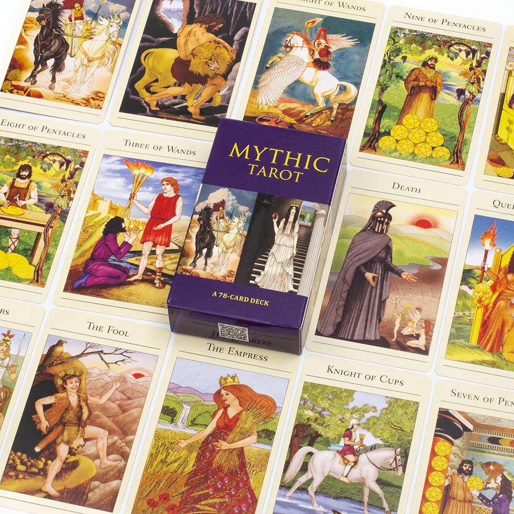 A 78-CARD Deck Mythic Tarot Cards  Divination Telling  Board Game Party Supplies for family party 2